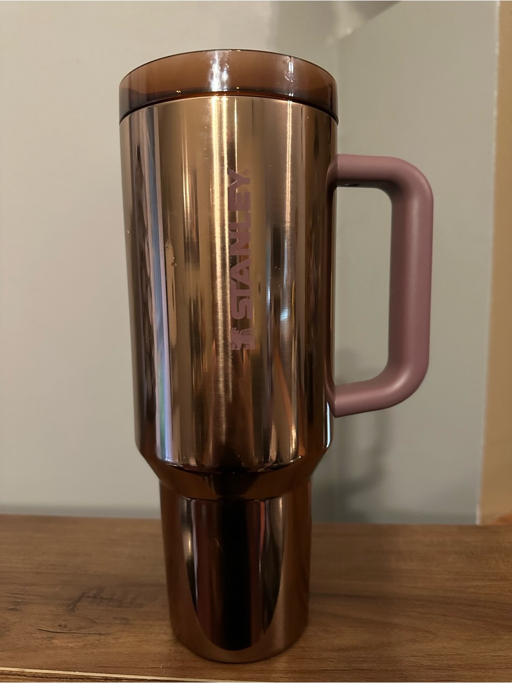 Gold Stanley Travel Tumbler